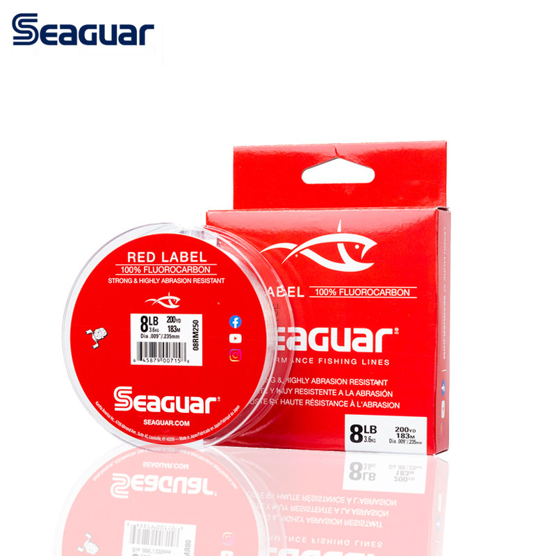 SEAGUAR Red Label 160M/183M 10 - огляд і ціна Fluorocarbon Line