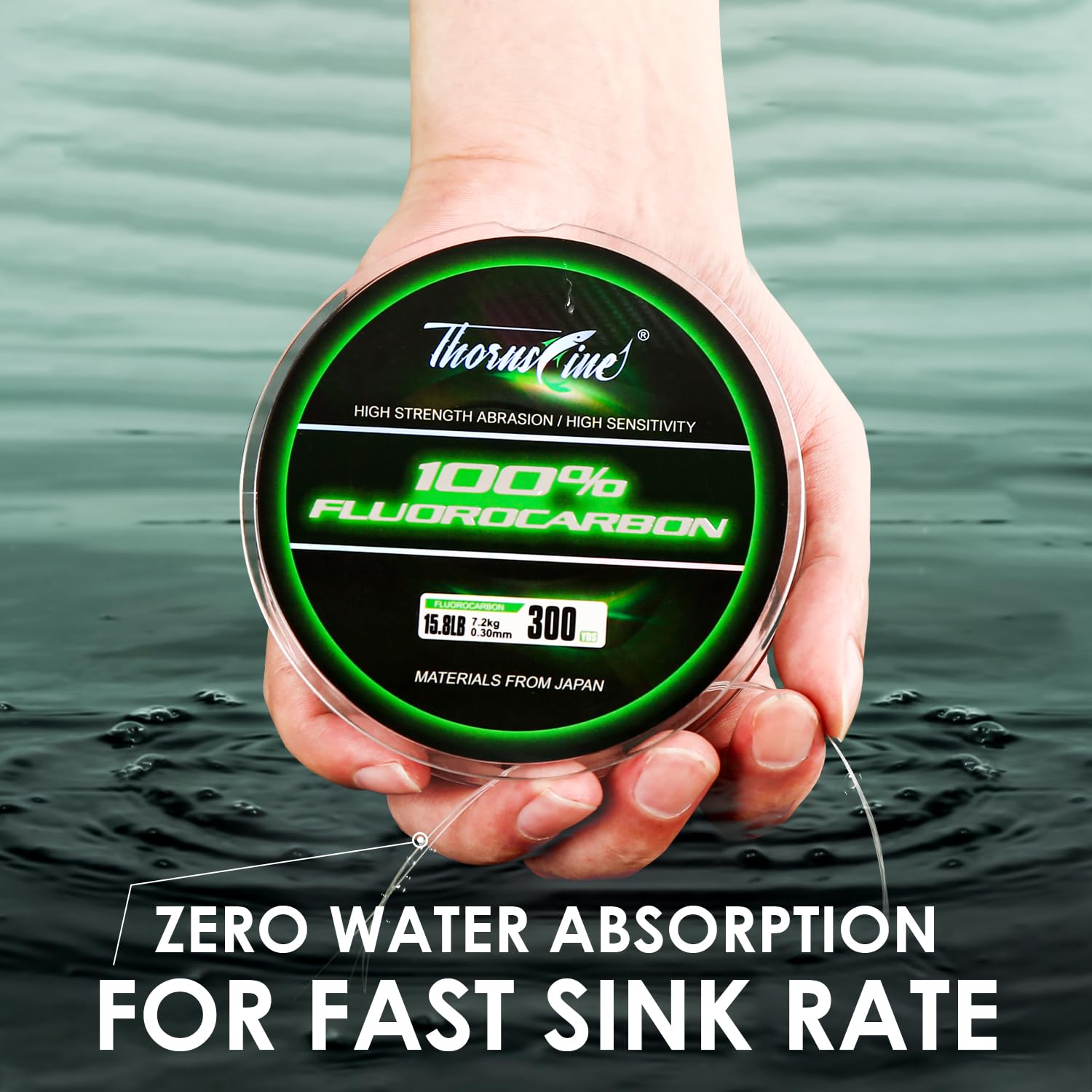 ThornsLine 100% Fluorocarbon F - огляд і ціна Fluorocarbon Line