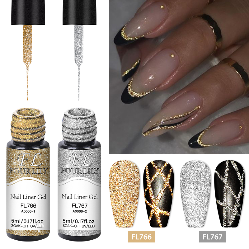Gold Silver Reflective Glitter - огляд і ціна Copolymer Line