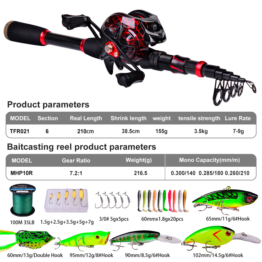 Carbon Fiber Long Casting Bait - огляд і ціна Freshwater Line
