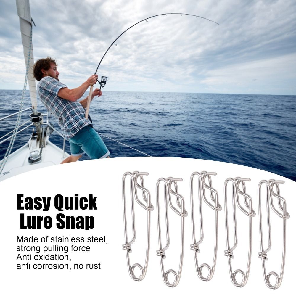 5PCS Durable Stainless Steel L - огляд і ціна Freshwater Line